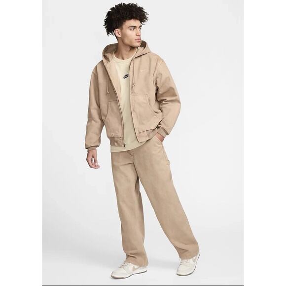 Nike Life Hemp Carpenter Loop Pants FZ6569-200 Men’s Size 40 Brown Baggy Y2K - Picture 10 of 13